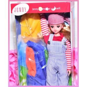 Vtg Takara Japan Outdoor JENNY Fashion Doll 11" Barbie Licca-chan New in Box